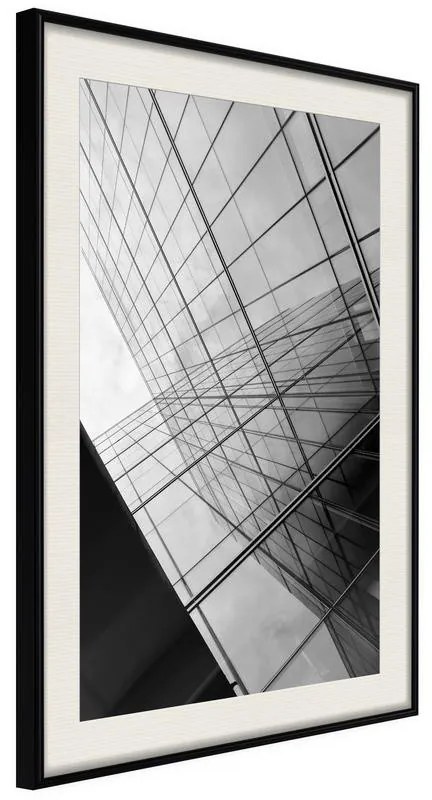 Poster Steel and Glass (Grey)