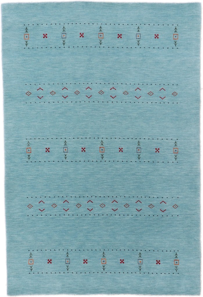 Loribaft Tappeto 200 x 130 (Indian) Annodato A Mano