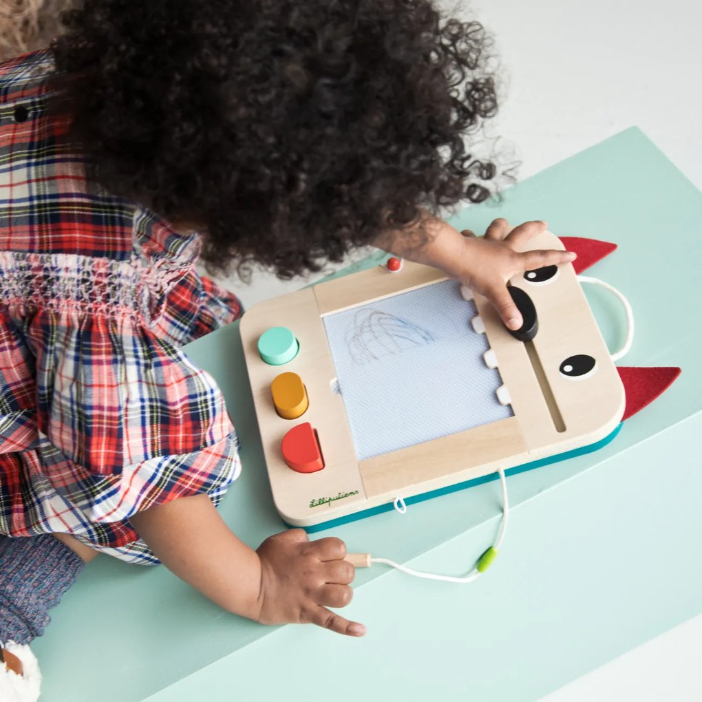 Lilliputiens - Lavagna magica - Lupo Louis