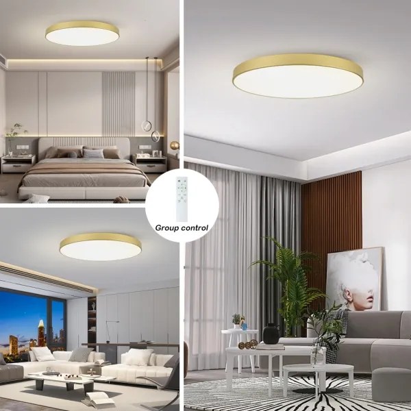 Brilagi - Lampada dimmerabile POOL SMART LED/128W/230V 100 cm oro Wi‑Fi Tuya + telecomando