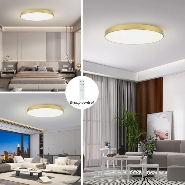 Brilagi -LED Lampada dimmerabile POOL SMART LED/128W/230V 100 cm oro Wi-Fi Tuya+telecomando