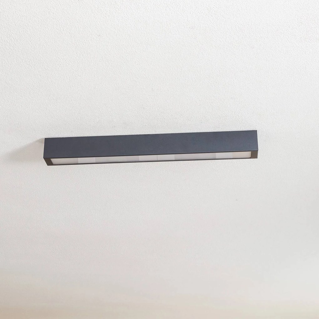Nowodvorski Lighting Plafoniera Straight grafite 62 cm