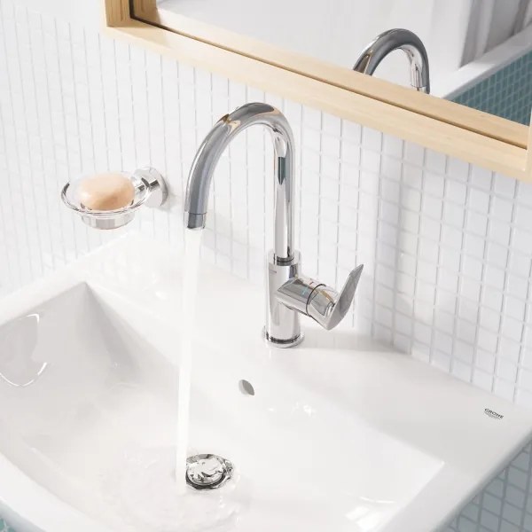 GROHE 40368001 - Portasapone ESSENTIALS trasparente