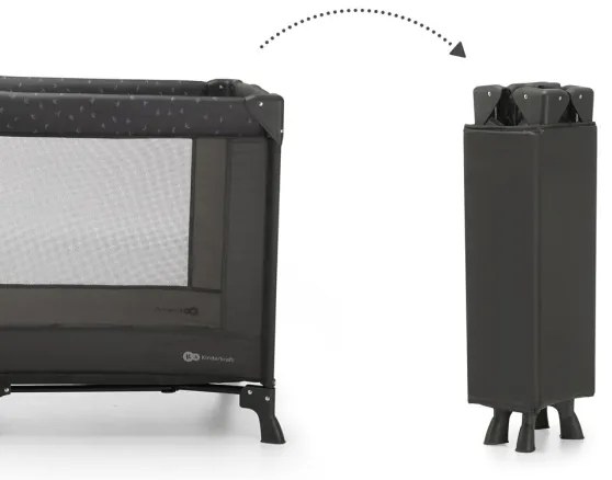 KINDERKRAFT - Culla da viaggio JOY grigio