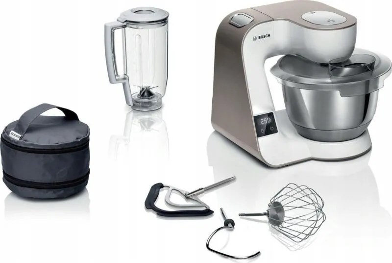 Bosch MUM5XW13 robot culinario bianco beige 3,9L