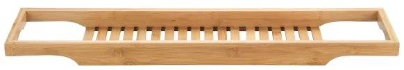 WENKO 24750100 - Mensola per vasca BAMBUSA 70x16 cm marrone