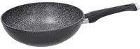 Sphera Wok 28 cm in alluminio nero