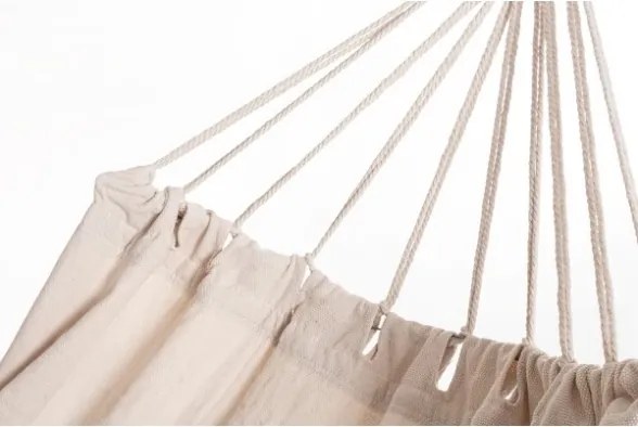 Amaca In Tessuto Da Esterno 100x200 Eldoris Bianco Bizzotto