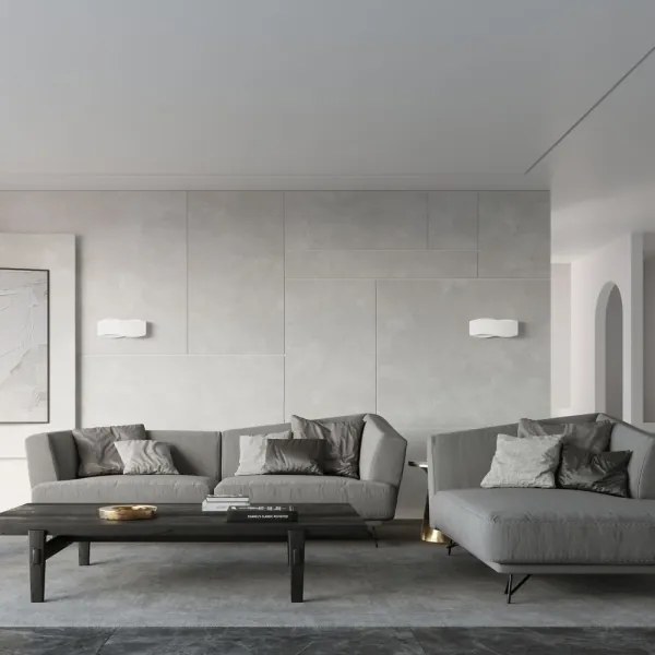 Sollux SL.1018 - Applique TILA 2xG9/40W/230V 40 cm bianca