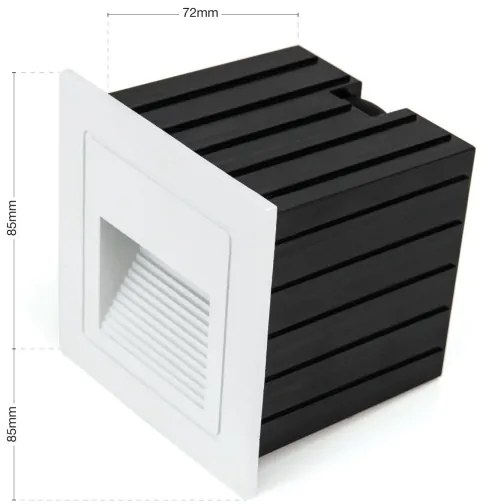 Orion AL 11-1217 - Lampada LED incasso LORO LED/2W/230V IP65 bianco