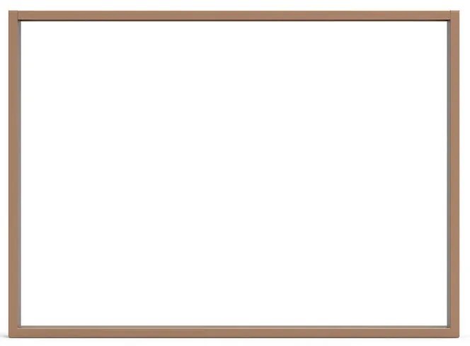 Gamba per mobili rettangolare STEELMI Tube in acciaio rame opaco L 98 x P 8 x H 71 cm