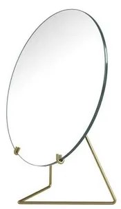 Standing Mirror Ø20 Brass - Moebe