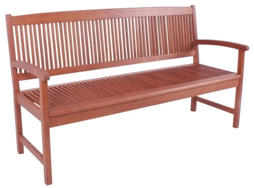 Panchina da giardino in legno di eucalipto Stoccolma - Garden Pleasure