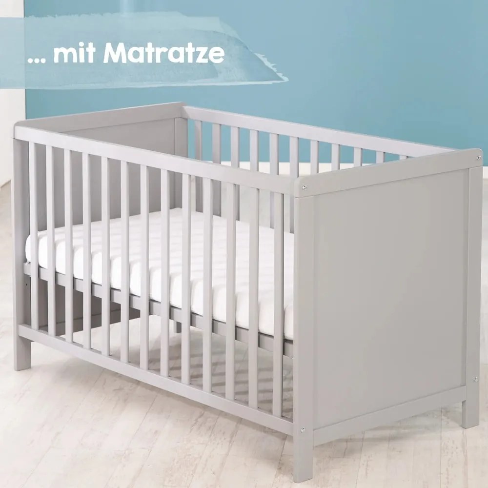 Culla grigio chiaro 60x120 cm - Roba