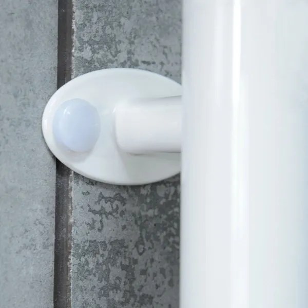 Portasciugamani rotante elettrico con termostato FOUETTE 185W/230V 81,8 cm IP44 bianco