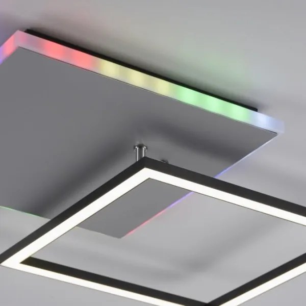 JUST LIGHT. 11327-95-Plafoniera LED RGBW dimmerabile RENDA LED/31W/230V+RC