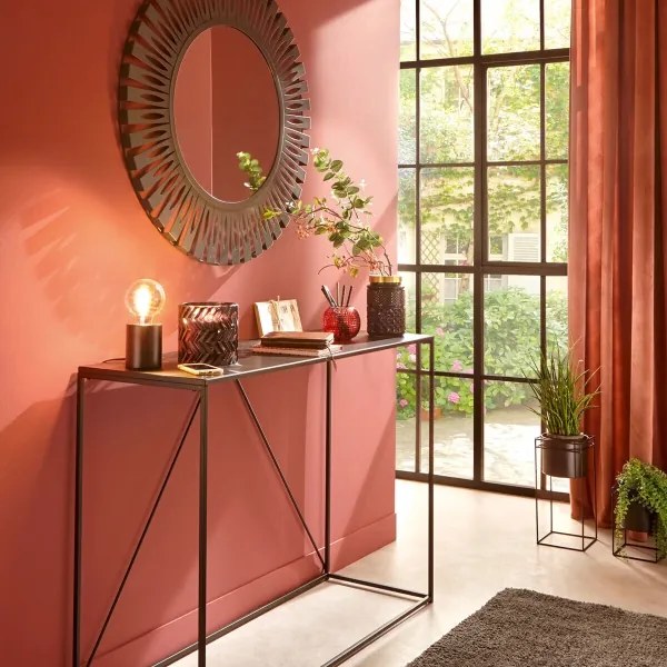 Atmosphera - Lampada da tavolo SABA 1xE27/40W/230V rame