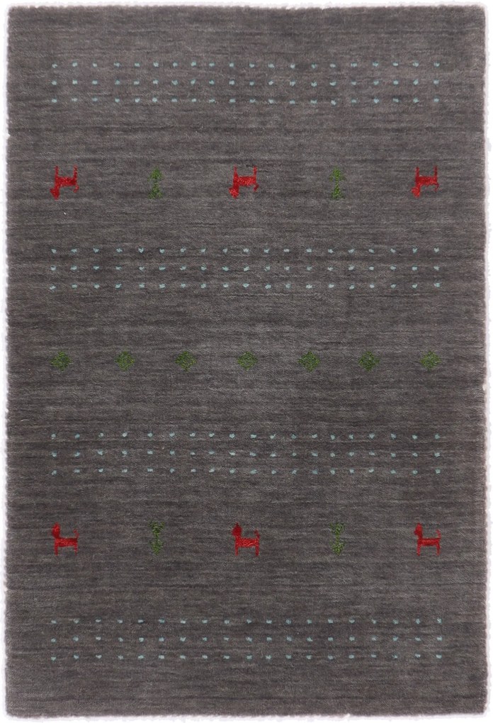 Tappeto 60 x 90 (Indian) Annodato A Mano