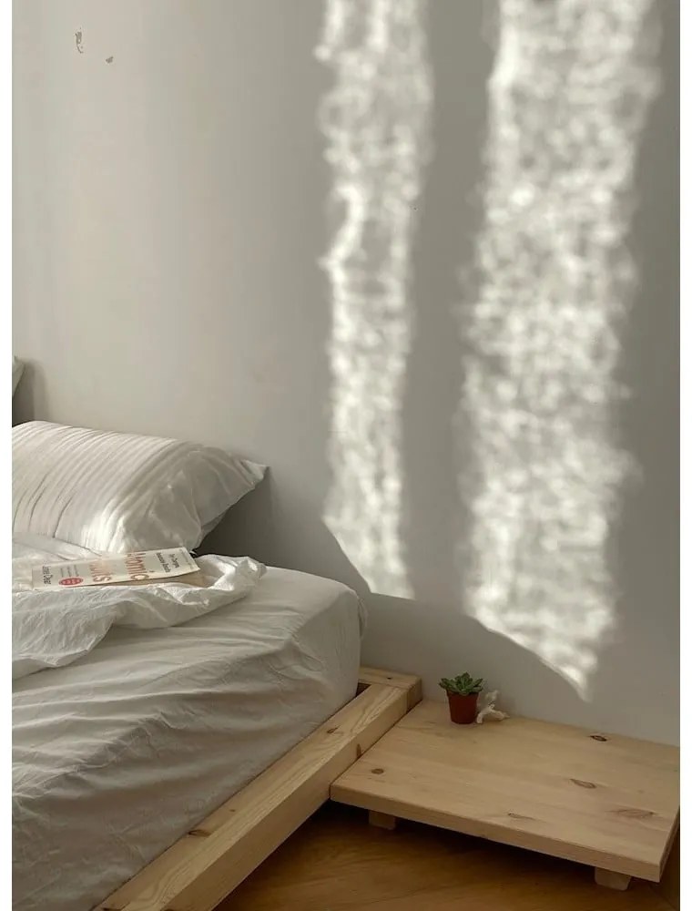 Letto matrimoniale in legno di pino con griglia 180x200 cm Dock - Karup Design