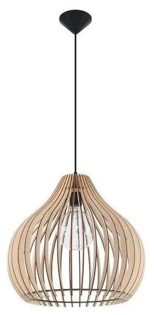 Lampadario su filo APRILLA 1xE27/60W/230V