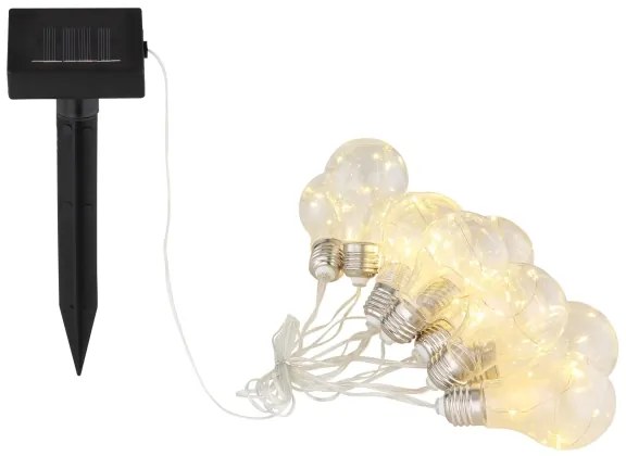 Globo 33708-10 - Catena LED solare 10xLED/0,06W/3,2V IP44