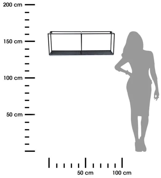 Mensola LOFT 30x90 cm