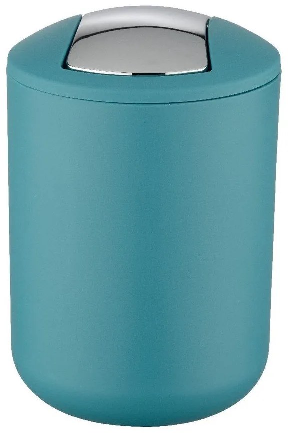 Cestino blu petrolio Swing Petrol S Brasil - Wenko