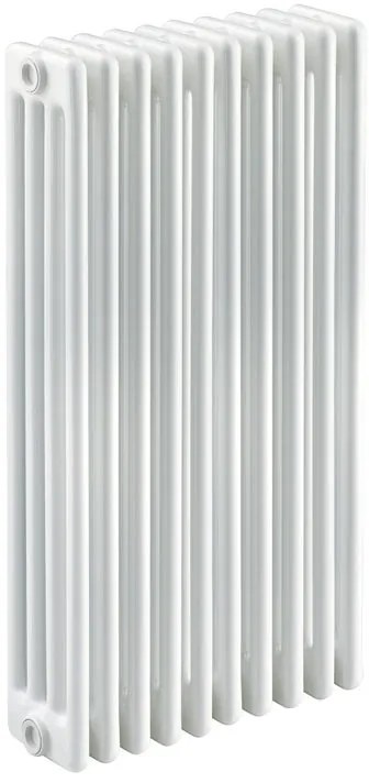 Radiatore acqua calda EQUATION Comby in acciaio 4 colonne, 10 elementi, interasse 813 mm, bianco