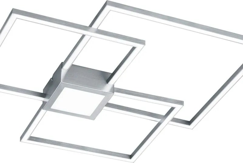 Plafoniera LED Hydra argento IP20 bianco caldo, 4000 lumen TRIO