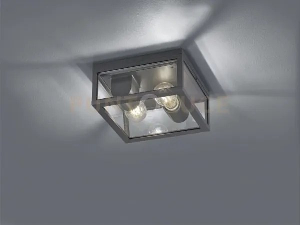 Garonne plafoniera da esterno doppia lampadina fusione di alluminio...