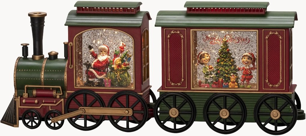 Decorazione natalizia a LED con funzione timer Train