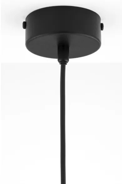 Jupiter 2090 - Lampadario sospeso a cavo CORTINA 1xE27/15W/230V oro/nero