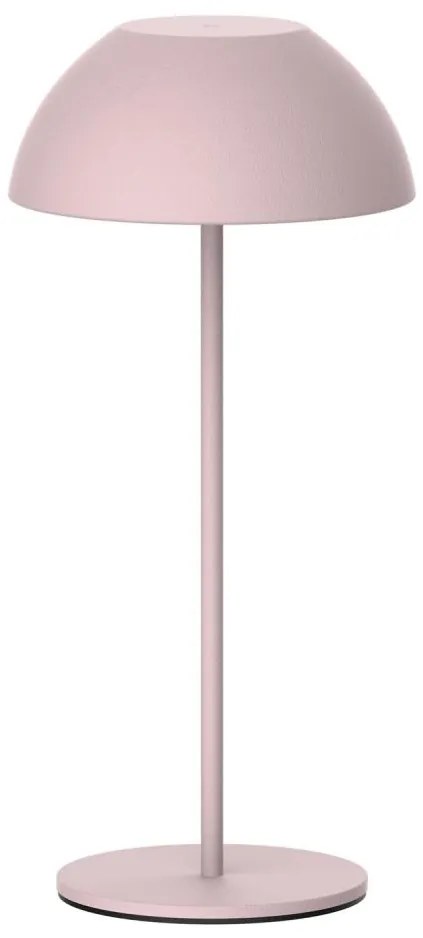 Lampada da tavolo LED dimmerabile TANZANIA LED/1,8W/5V USB 1800 mAh IP44 rosa