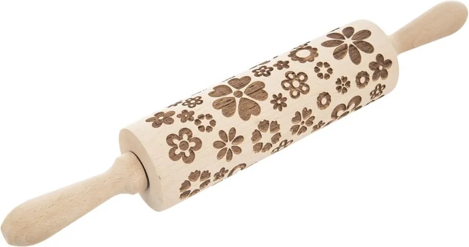 Mattarello con rilievo in legno – Orion