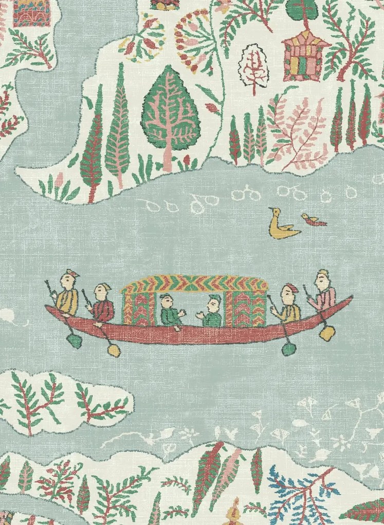 Lewis & Wood Carta da parati Regatta - Garland