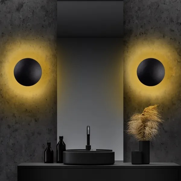 Applique a LED YOSMA LED/5W/230V 3000K nero/rame