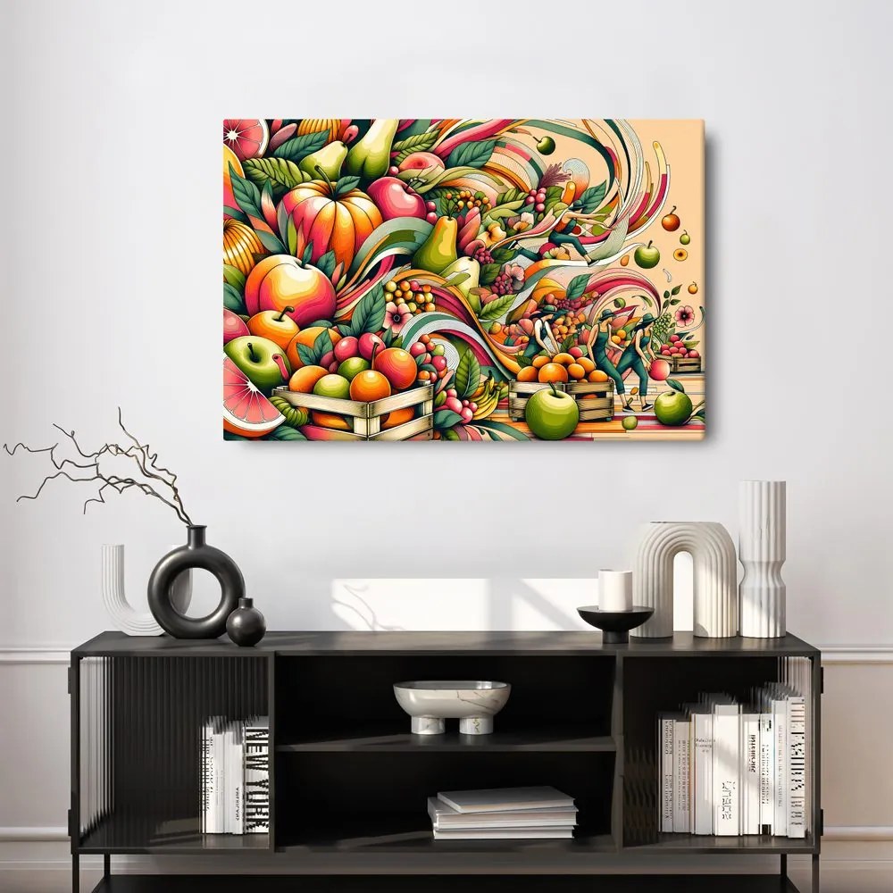 Quadro su tela – Esplosione di frutta