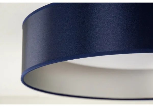 Duolla - Plafoniera LED ROLLER LED/24W/230V diametro 45 cm blu/argento