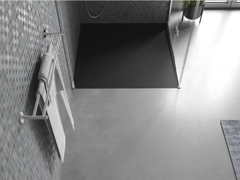 Mexen Amon piatto doccia quadrato SMC 100 x 100 cm, nero - 4F701010