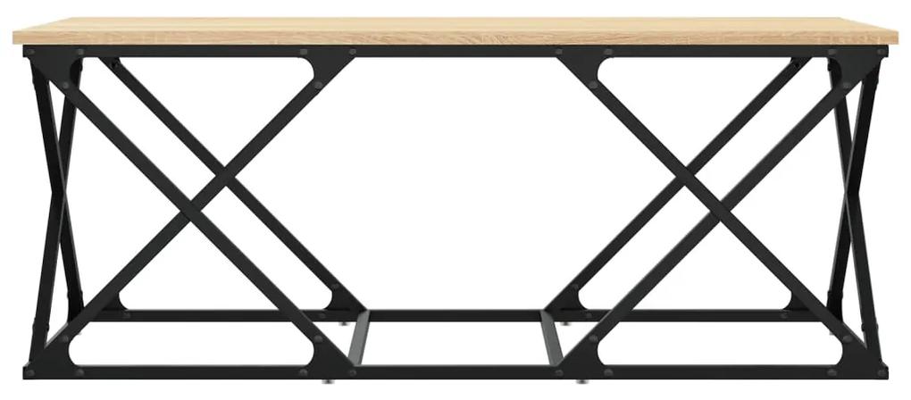 Tavolino da Salotto Rovere Sonoma 100x49x40cm Legno Multistrato