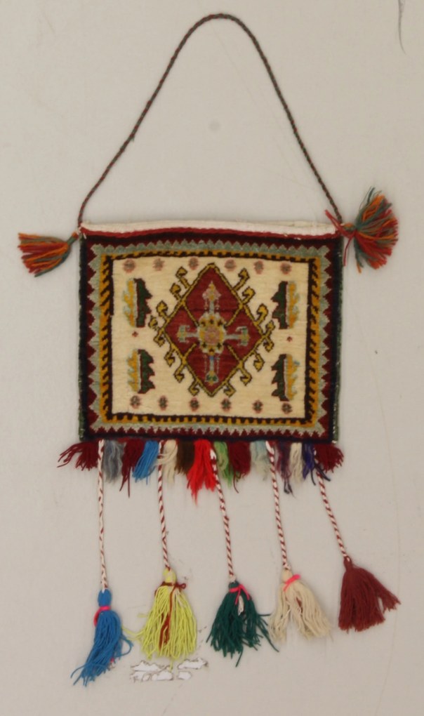 Gashghai Tappeto 30x30 (Iran) Annodato A Mano