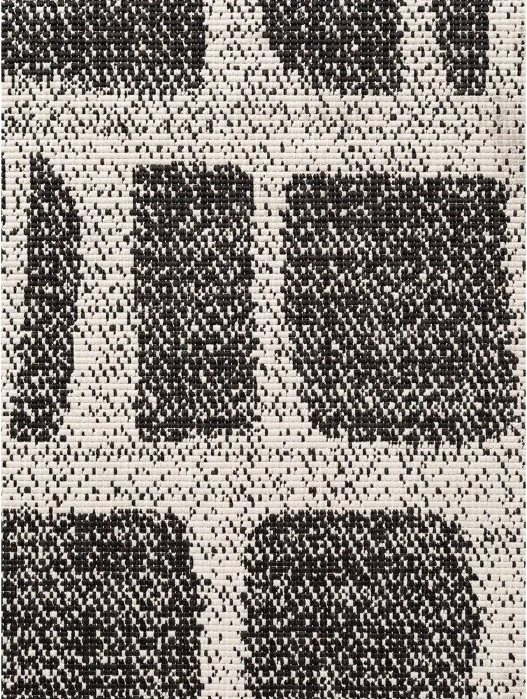 Tappeto da interno/esterno nero/color crema 160x230 cm Haringey Ruskin – Ted Baker