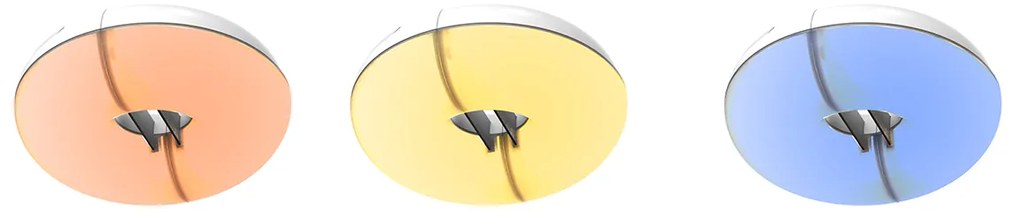 Modulo LED bianco dimmerabile IP54 ricaricabile RGBW con telecomando - Lima