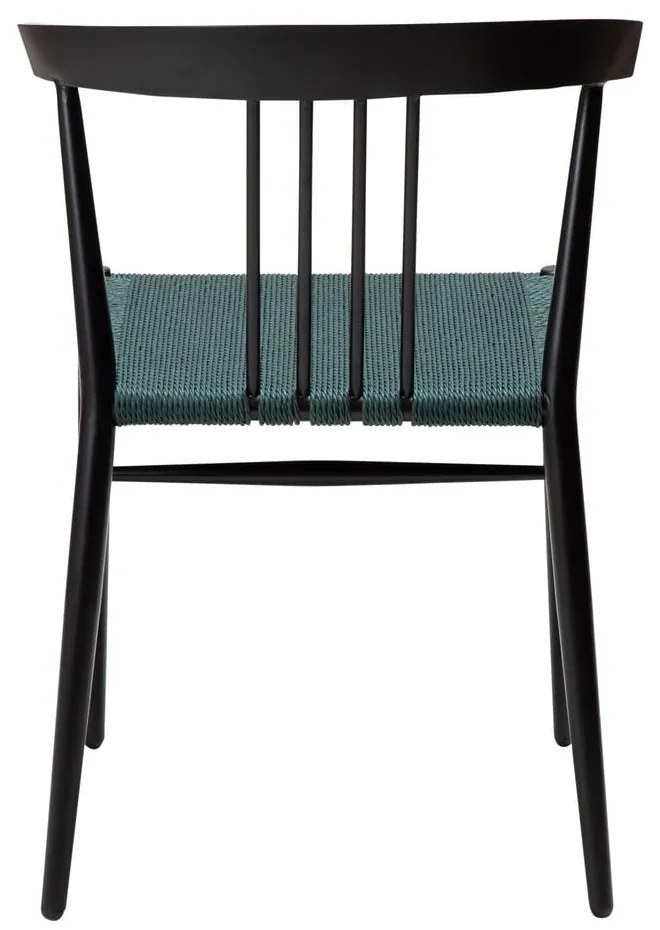 Sedia da pranzo nero-turchese Sava - DAN-FORM Denmark