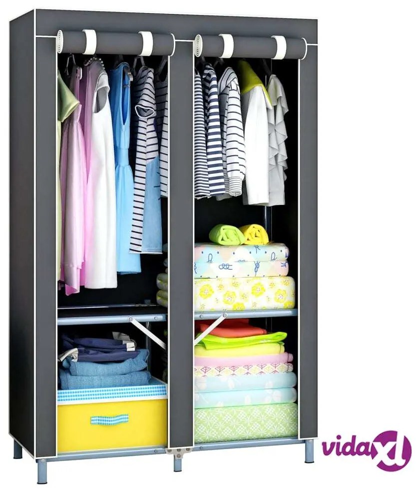 Practo Home Armadio 109x48x163 cm Grigio