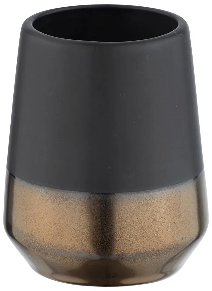 Tazza nera per spazzolini da denti Brandol - Wenko