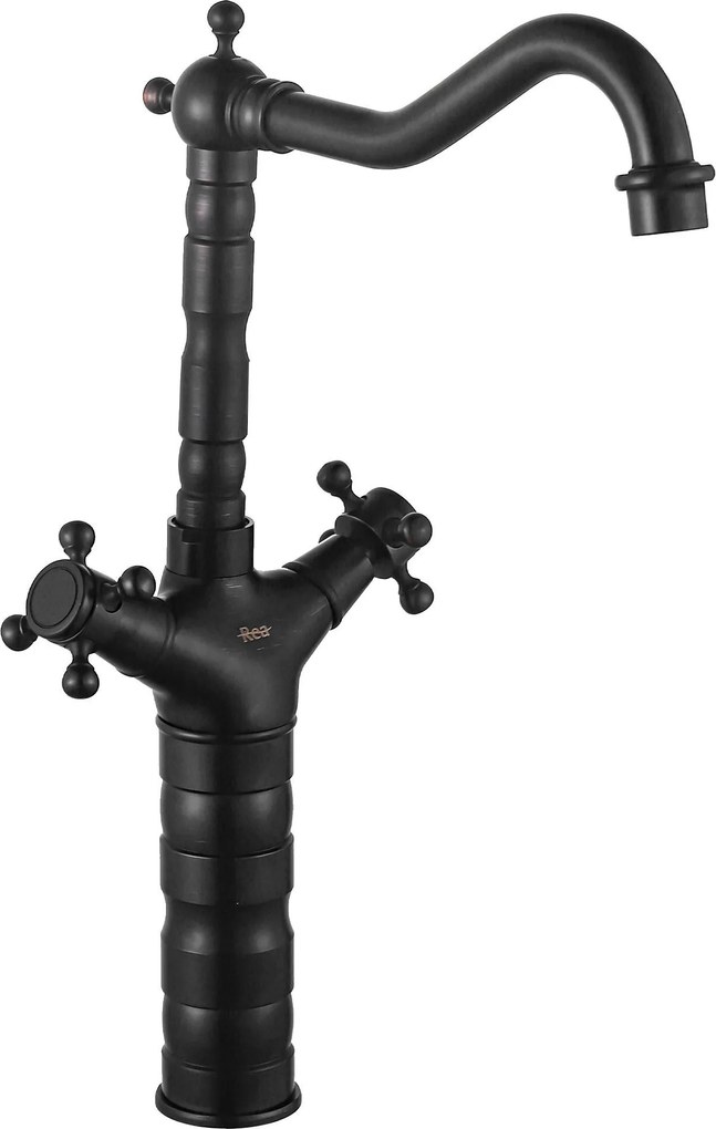 Rubinetto da bagno / da cucina Rea Rustico Old Black