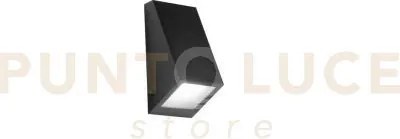 Applique popup nera in metallo ip44 1 luce attacco gu10 71x69x145mm