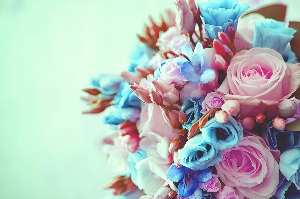Carta da parati – Bouquet di rose