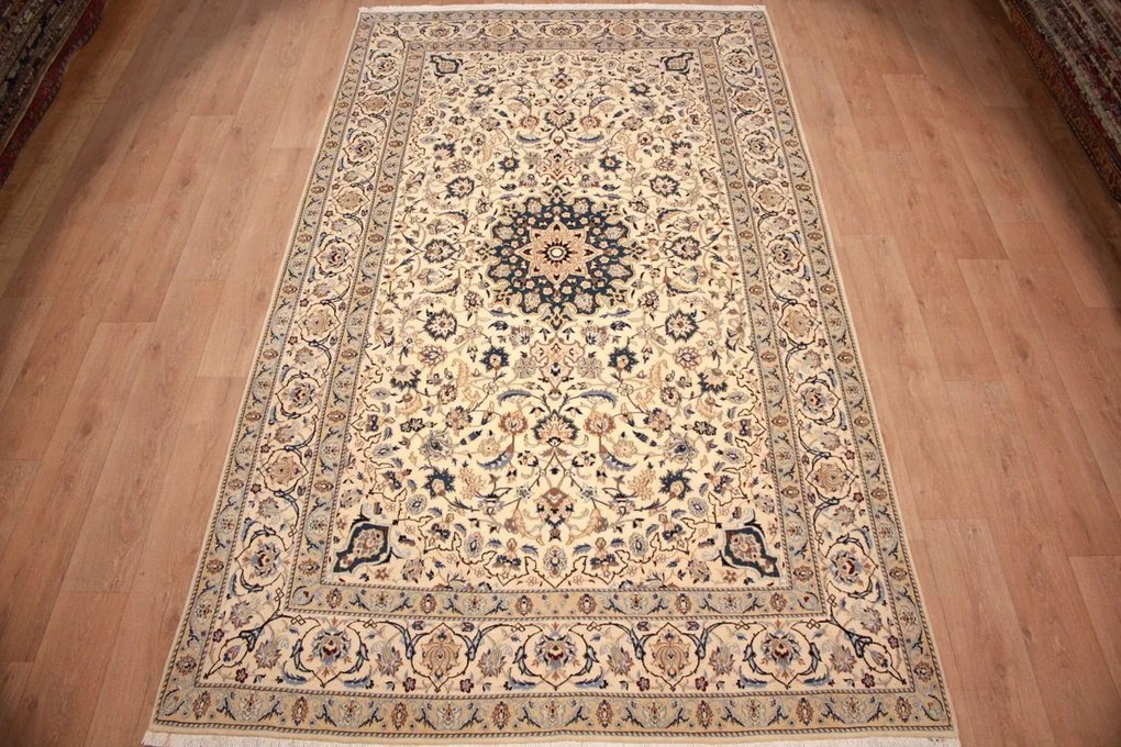 Nain Tappeto 200 x 340 (Iran) Annodato A Mano